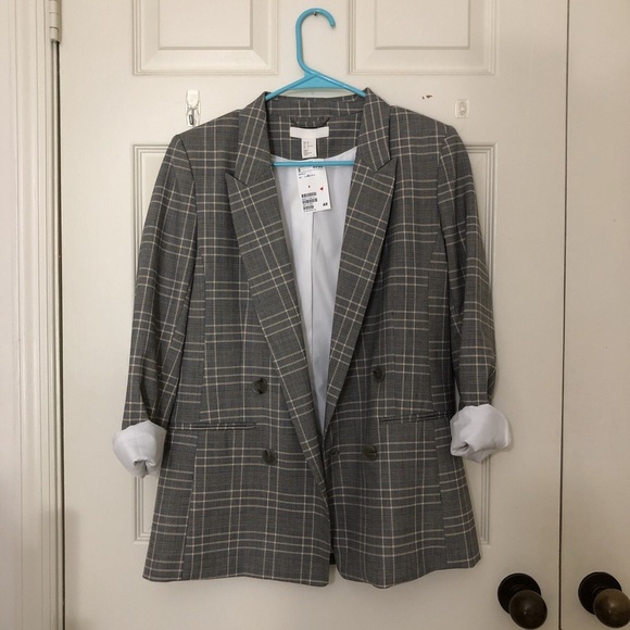 H&M Jackets & Blazers - NEW w/ TAGS H&M Plaid Blazer H&M Jackets & Blazers - NEW w/ TAGS H&M Plaid Blazer